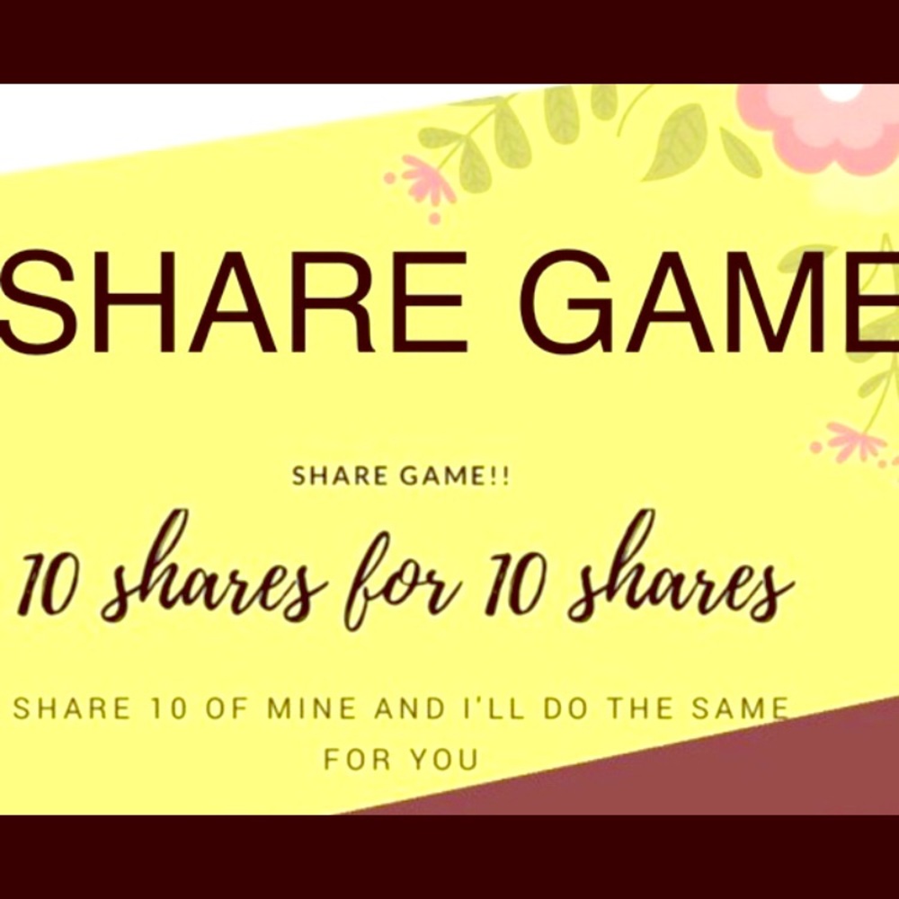 Share 10 of mine, I’ll share 10 of yours!😊😊😊
